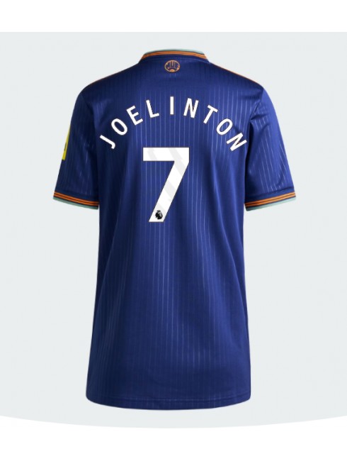 Ženski Nogometna dresi replika Newcastle United Joelinton #7 Tretji 2025-26 Kratek rokav Ženski Nogometna dresi replika Newcastle United Joelinton #7 Tretji 2025-26 Kratek rokav